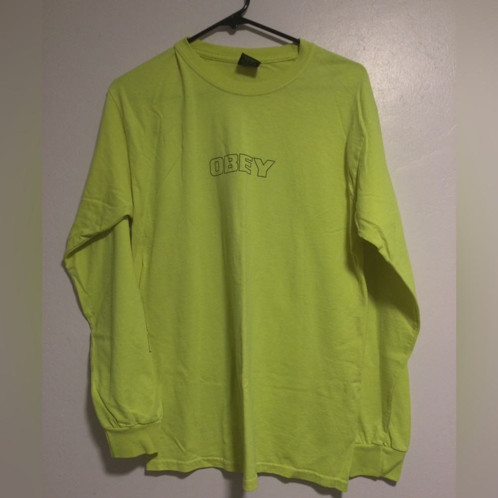 Obey neon shirt